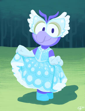 Gonzorella from Muppet Babies