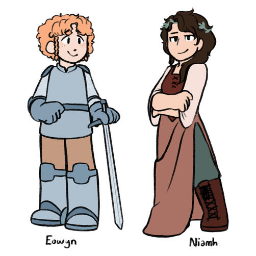Eowyn and Niamh
